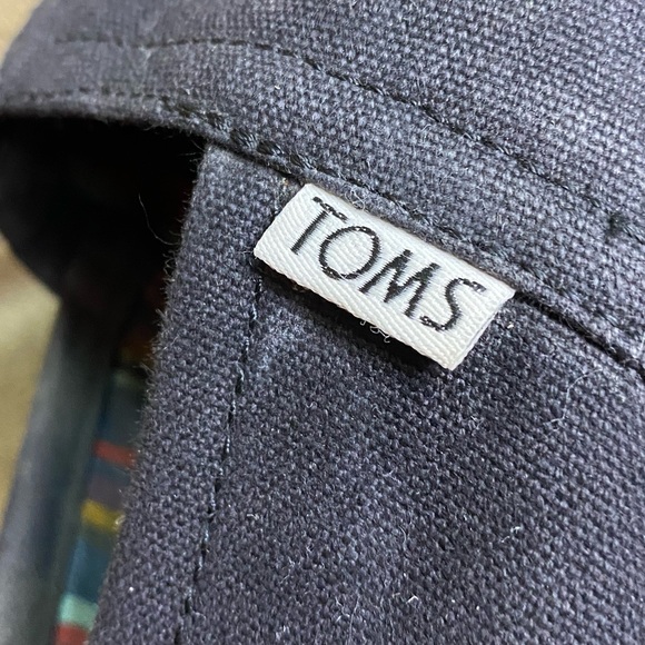 Black/Black TOMS Size 11 - Picture 3 of 5